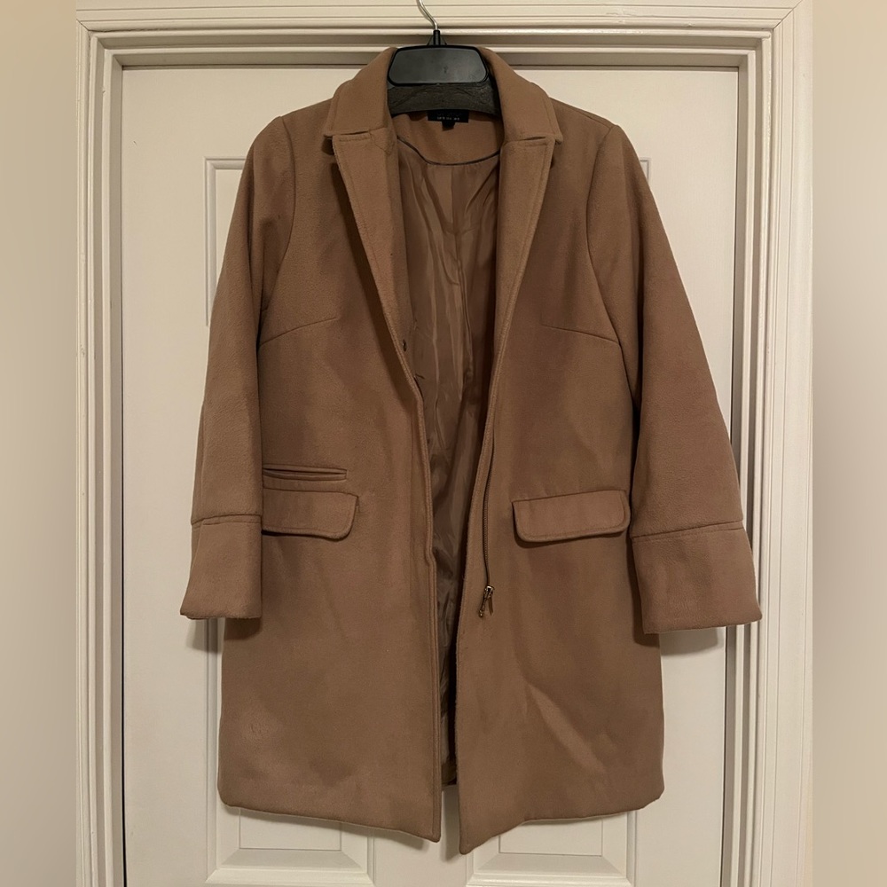 Topshop Camel Coat